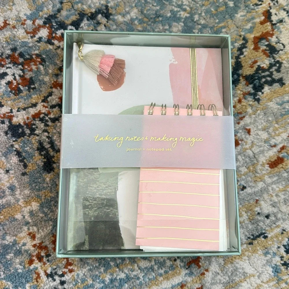 NWT Garvey Journal and Notepad Set